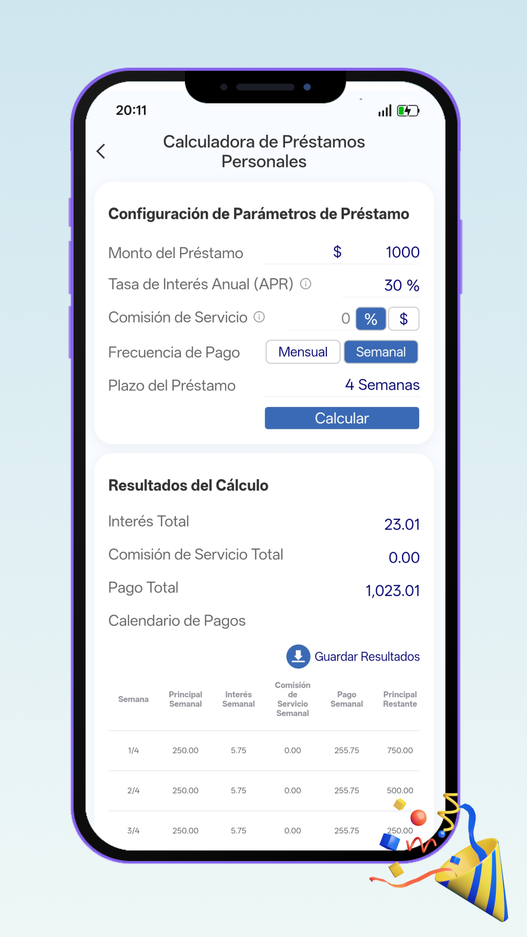 Supported Loan Types
