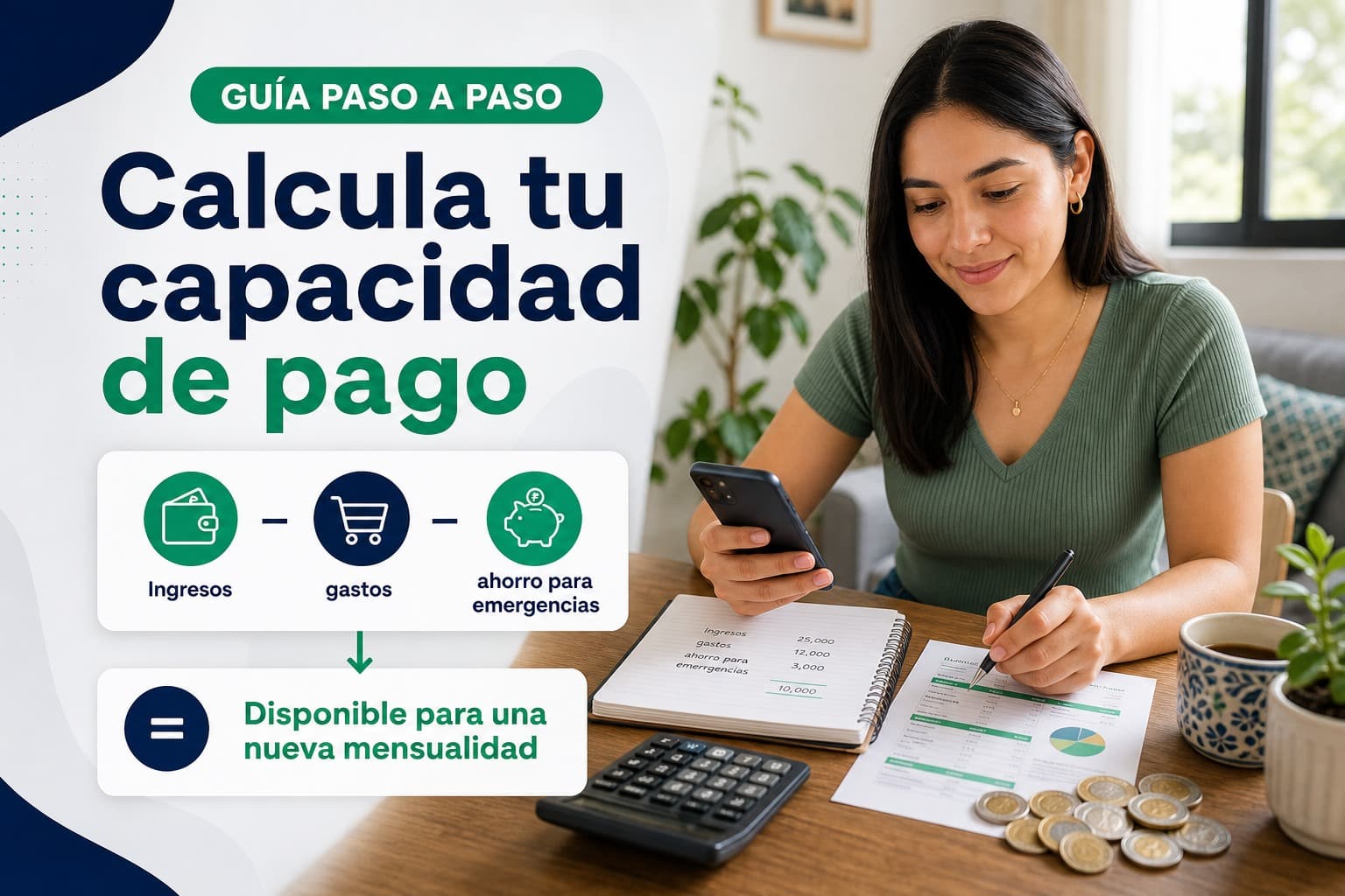 Cómo calcular tu capacidad de pago antes de pedir un préstamo