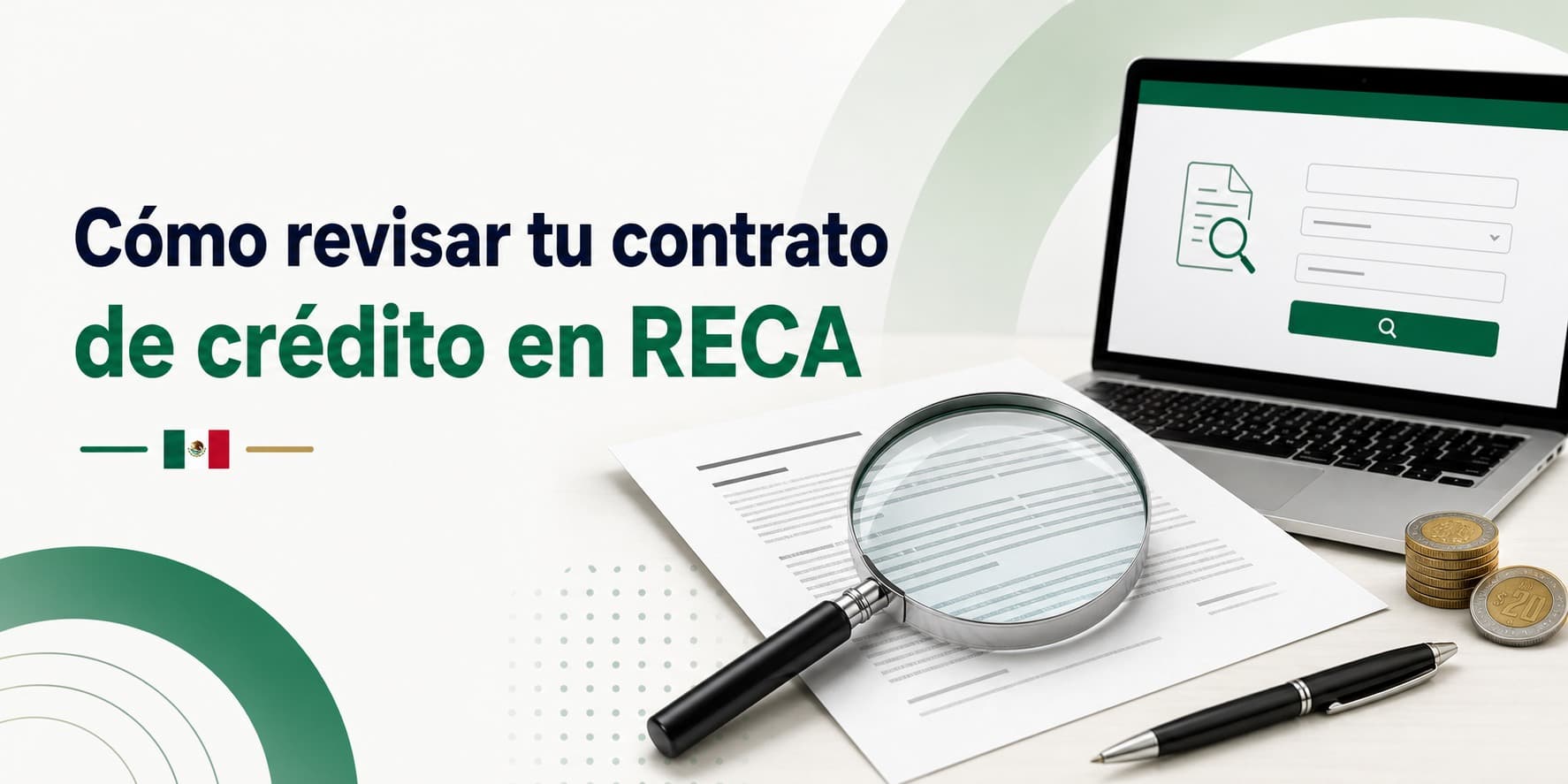 Cómo revisar un contrato de crédito en RECA antes de firmar